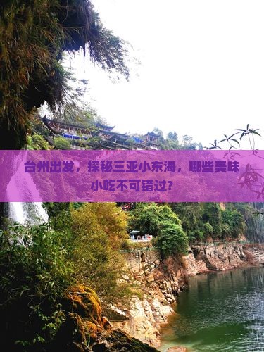 台州出发，探秘三亚小东海，哪些美味小吃不可错过？