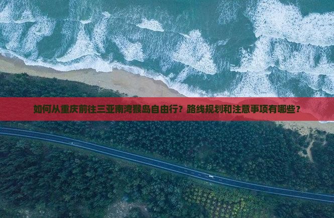 如何从重庆前往三亚南湾猴岛自由行？路线规划和注意事项有哪些？