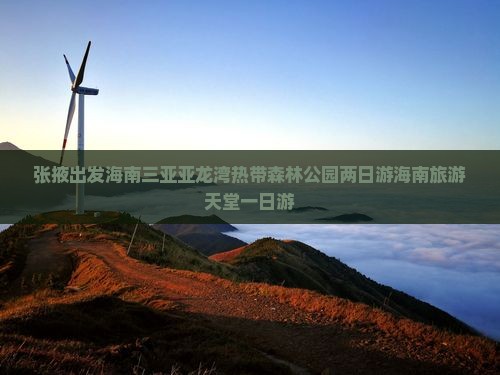张掖出发海南三亚亚龙湾热带森林公园两日游海南旅游天堂一日游