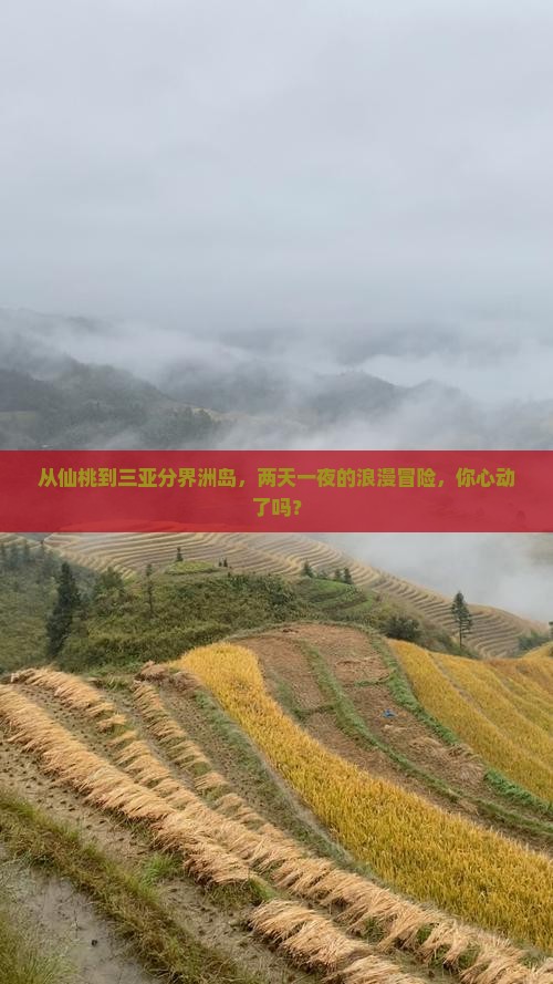 从仙桃到三亚分界洲岛，两天一夜的浪漫冒险，你心动了吗？