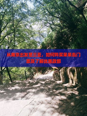 从南京出发至三亚，如何购买呆呆岛门票及了解优惠政部