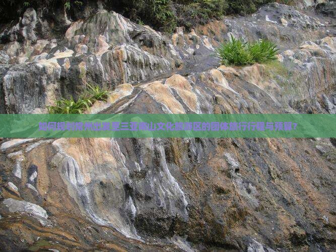 如何规划常州出发至三亚南山文化旅游区的团体旅行行程与预算？