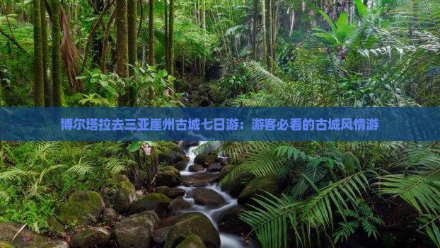 博尔塔拉去三亚崖州古城七日游：游客必看的古城风情游