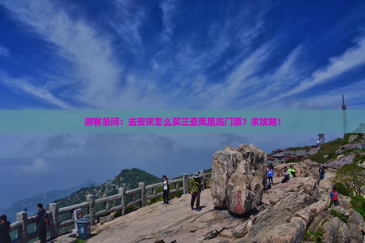游客急问：去安庆怎么买三亚凤凰岛门票？求攻略！