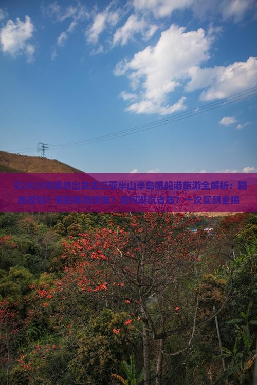 廊坊出发三亚半山半岛帆船港攻略 廊坊出发三亚半山半岛帆船港攻略