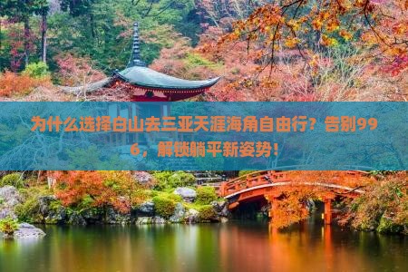 白山去三亚天涯海角自由行