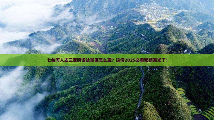 七台河去三亚呀诺达景区必玩地