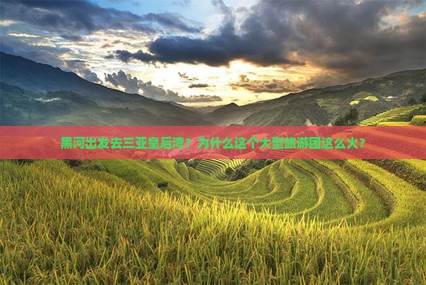 黑河前往三亚皇后湾大型旅游团