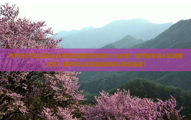 齐齐哈尔去三亚半山半岛帆船港旅游网红地点
