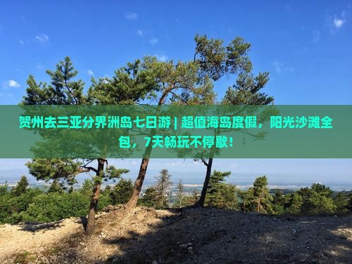贺州去三亚分界洲岛七日游
