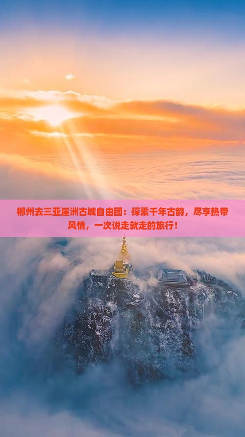 郴州去三亚崖洲古城自由团