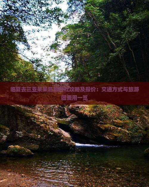 临夏去三亚呆呆岛旅行社攻略及报价：交通方式与旅游团费用一览