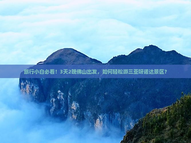 旅行小白必看！3天2晚佛山出发，如何轻松游三亚呀诺达景区？