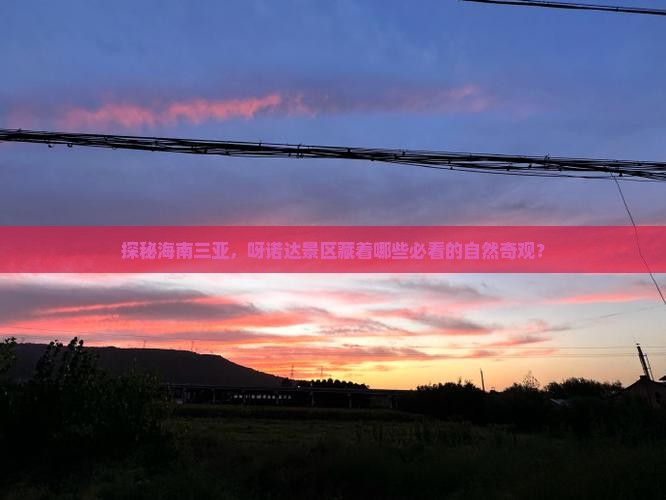 探秘海南三亚，呀诺达景区藏着哪些必看的自然奇观？