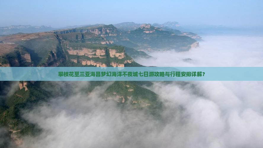 攀枝花至三亚海昌梦幻海洋不夜城七日游攻略与行程安排详解？