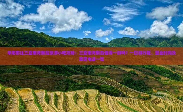 阜阳前往三亚南湾猴岛旅游小吃攻略：三亚南湾猴岛值得一游吗？一日游行程、营业时间及景区电话一览