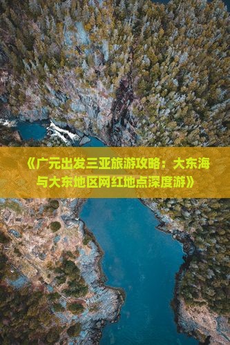 《广元出发三亚旅游攻略：大东海与大东地区网红地点深度游》