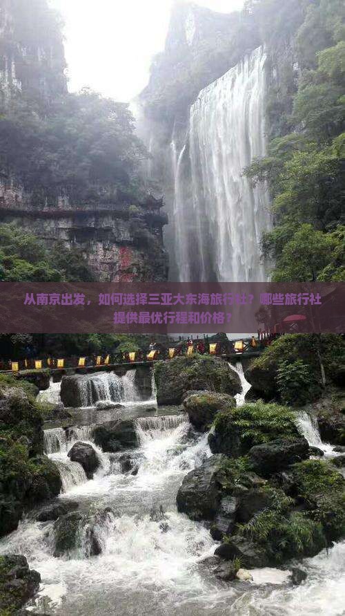 从南京出发，如何选择三亚大东海旅行社？哪些旅行社提供最优行程和价格？