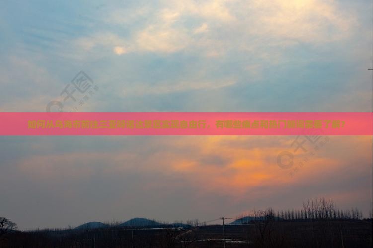 如何从乌海市前往三亚呀诺达景区实现自由行，有哪些痛点和热门新词需要了解？
