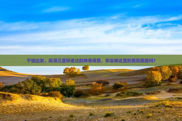 宁德出发，探寻三亚呀诺达的神奇绿意，你会被这里的美丽震撼吗？