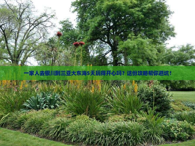 一家人去银川到三亚大东海5天玩得开心吗？这份攻略帮你避坑！