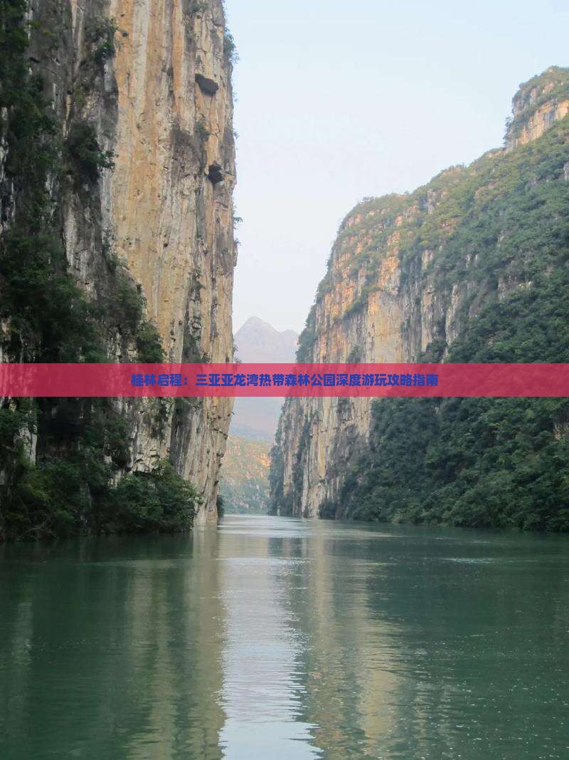 桂林启程：三亚亚龙湾热带森林公园深度游玩攻略指南