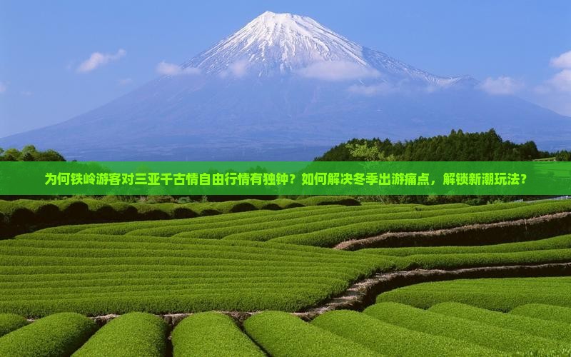 为何铁岭游客对三亚千古情自由行情有独钟？如何解决冬季出游痛点，解锁新潮玩法？