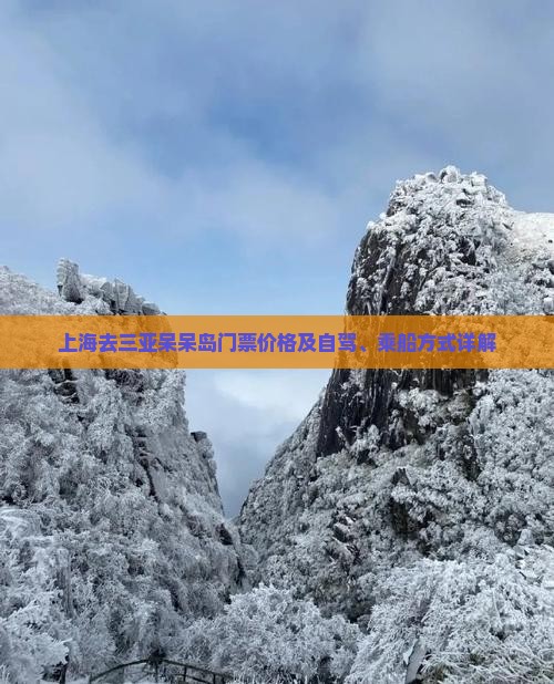 上海去三亚呆呆岛门票价格及自驾、乘船方式详解