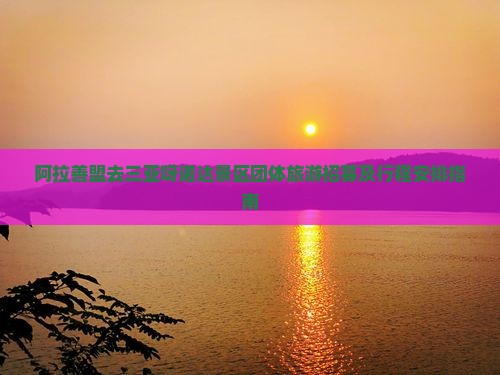 阿拉善盟去三亚呀诺达景区团体旅游招募及行程安排指南 阿拉善盟去三亚呀诺达景区团体旅游招募及行程安排指南