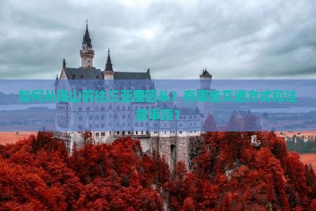 如何从保山前往三亚鹿回头？有哪些交通方式和注意事项？