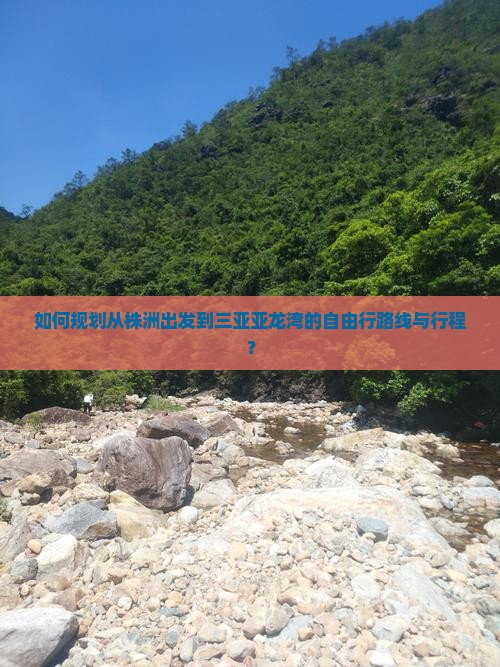 如何规划从株洲出发到三亚亚龙湾的自由行路线与行程？