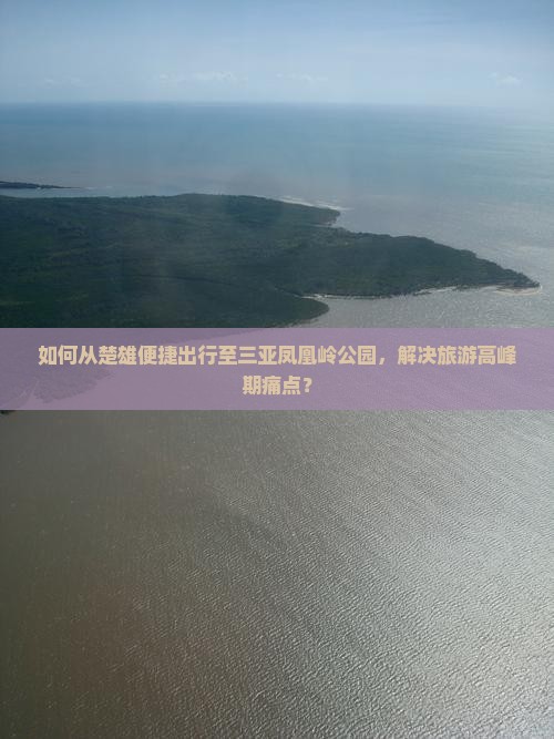 如何从楚雄便捷出行至三亚凤凰岭公园，解决旅游高峰期痛点？