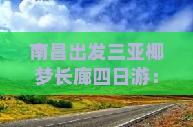 南昌出发三亚椰梦长廊四日游