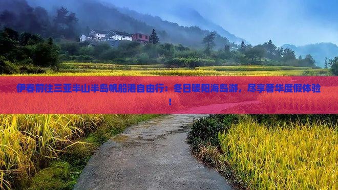 伊春前往三亚半山半岛帆船港自由行