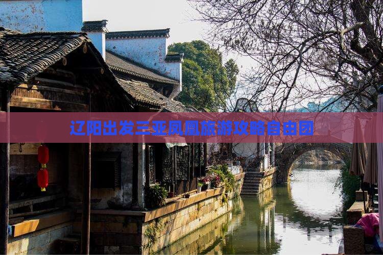 辽阳前往三亚凤凰岛自由团