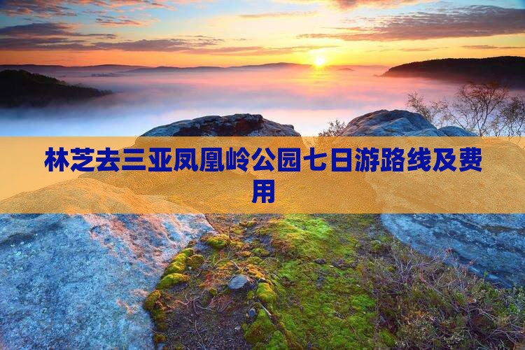 林芝去三亚凤凰岭公园七日游