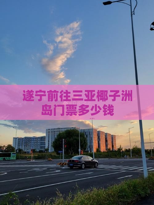 遂宁前往三亚椰子洲岛门票