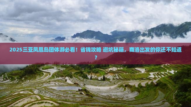 商洛前往三亚凤凰岛团体旅游