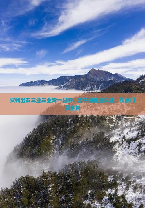 贺州出发三亚三亚湾一日游