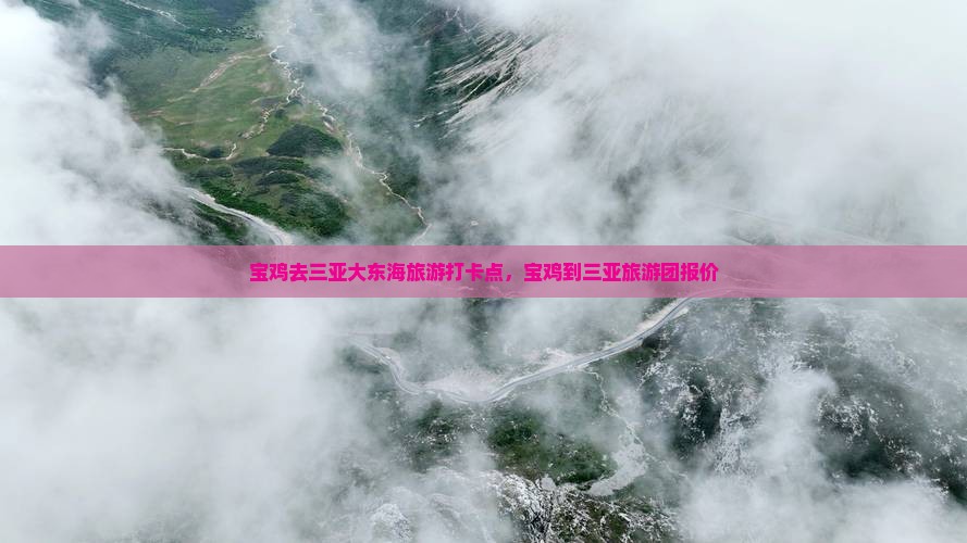 宝鸡去三亚大东海旅游打卡点