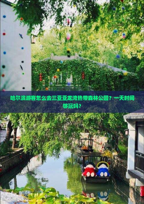 哈尔滨前往三亚亚龙湾热带森林公园一日游