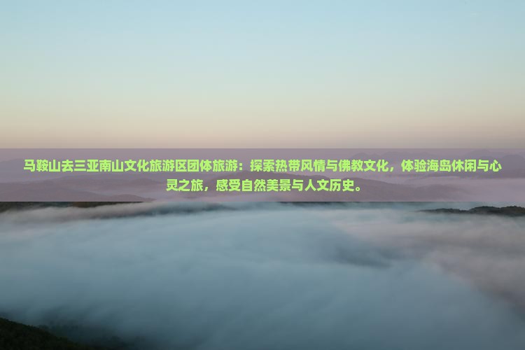 马鞍山去三亚南山文化旅游区团体旅游