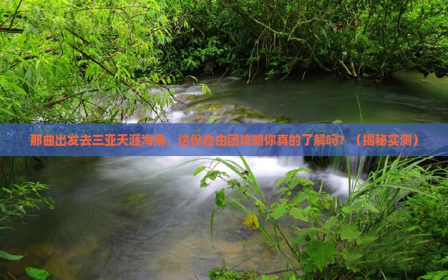 那曲前往三亚天涯海角自由团
