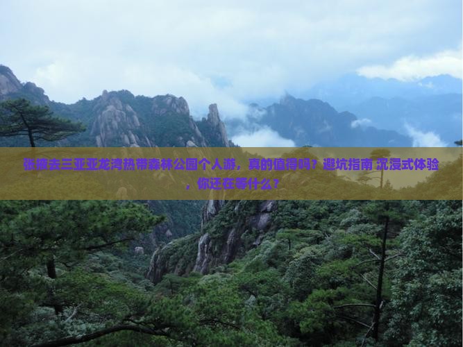 张掖去三亚亚龙湾热带森林公园个人游 张掖去三亚亚龙湾热带森林公园个人游