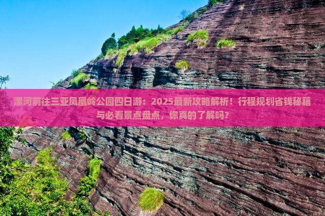 漯河前往三亚凤凰岭公园四日游