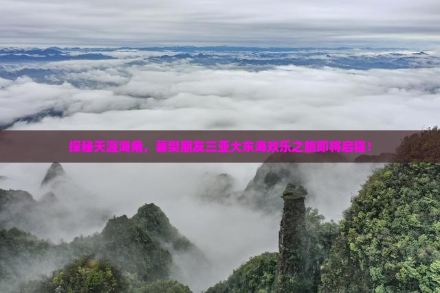 探秘天涯海角，襄樊朋友三亚大东海欢乐之旅即将启程！