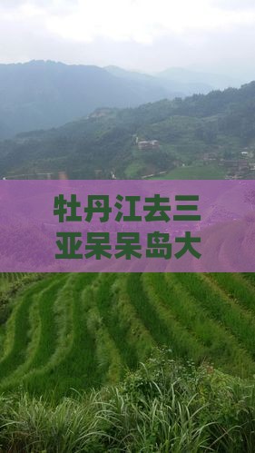 牡丹江去三亚呆呆岛大型旅游团精彩行程