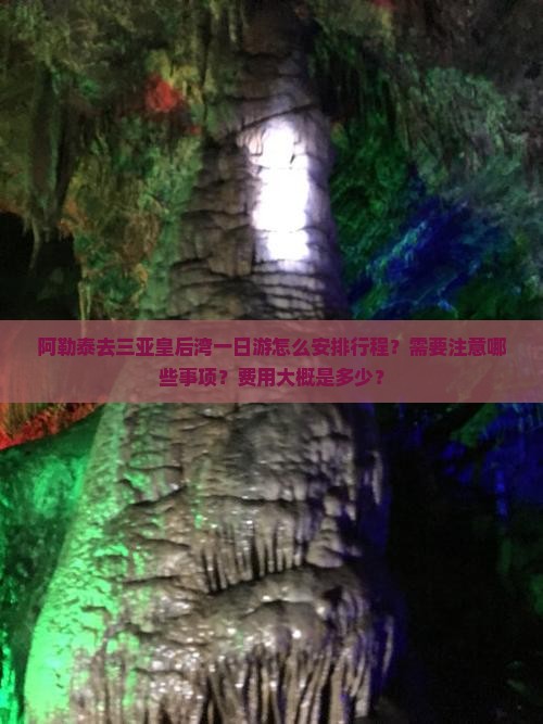 阿勒泰去三亚皇后湾一日游怎么安排行程？需要注意哪些事项？费用大概是多少？
