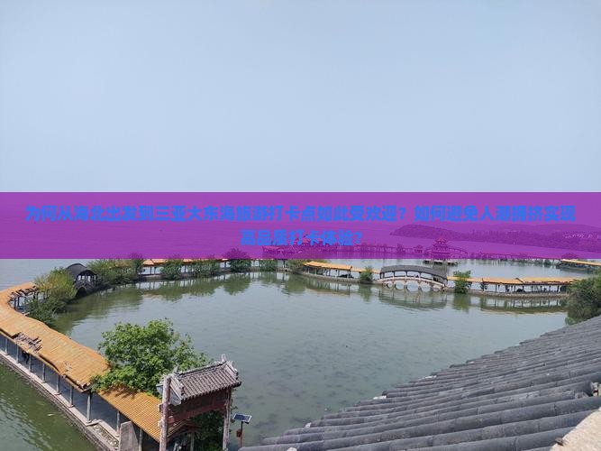 为何从海北出发到三亚大东海旅游打卡点如此受欢迎？如何避免人潮拥挤实现高品质打卡体验？