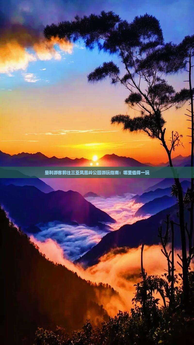 垦利游客前往三亚凤凰岭公园游玩指南：哪里值得一玩